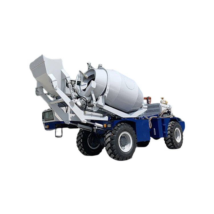 2m3 self loading concrete mixer